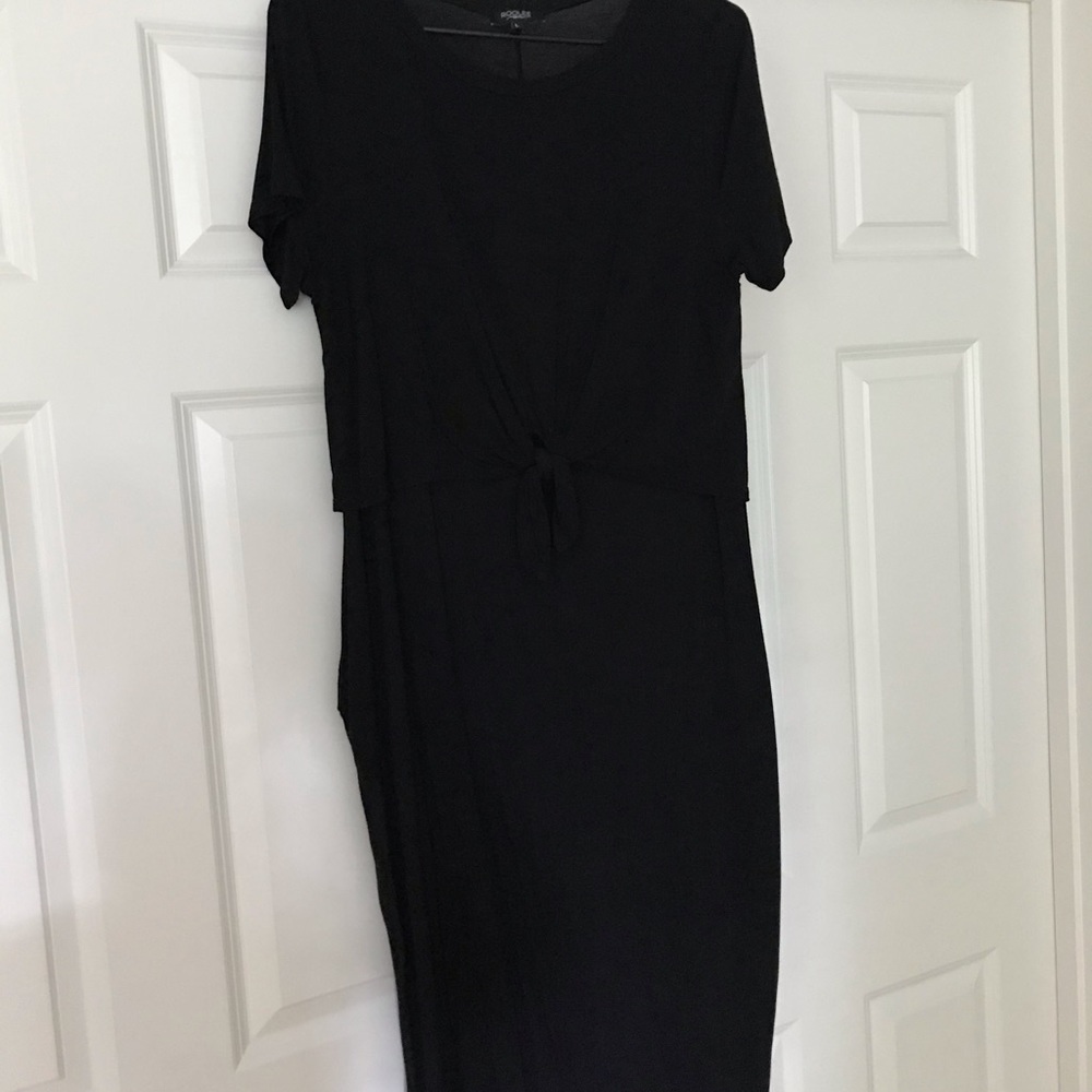 Roolee Mom nursing friendly midi t-shirt dress
